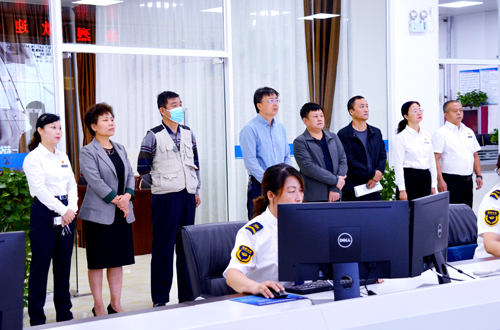 市文明辦領(lǐng)導(dǎo)對集團全國文明城市創(chuàng)建工作給予肯定